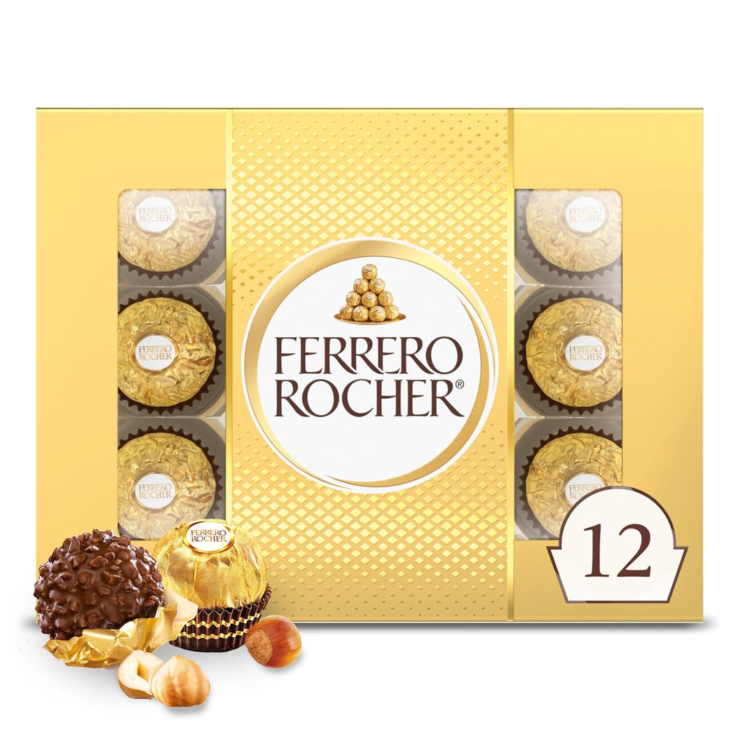 Ferrero Rocher Chocolate con leche de avellana fina
