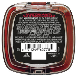 L'Oreal Paris - Maquillaje base en polvo Infallible Fresh Wear, hasta 24 horas de uso, Ivory 125 (marfil 125), 0.31 onzas A19