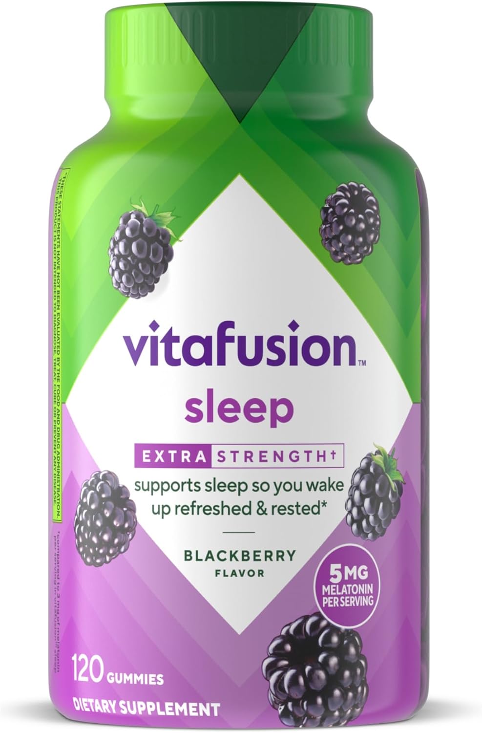 Vitafusion Vitaminas gomosas de melatonina extra fuerza, 5 mg,  a24