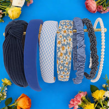 Cargar imagen en el visor de la galería, AHONEY Paquete de 7 diademas marrones para mujeres y hombres
