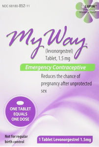 Anticonceptivos de emergencia My Way, a24