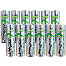 Cargar imagen en el visor de la galería, Pilas recargables Energizer AA NiMH 2300 mAh 1,2 V NH15 - 12 unidades
