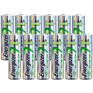 Pilas recargables Energizer AA NiMH 2300 mAh 1,2 V NH15 - 12 unidades