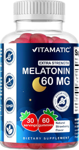 Melatonina de 60mg - 60 gomitas