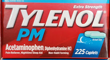 Cargar imagen en el visor de la galería, Tylenol cápsula PM extra fuerte para aliviar el dolor y ayudar a dormir
