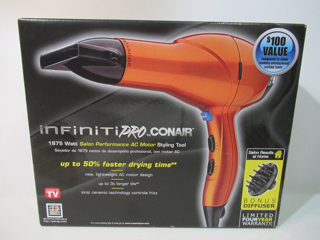 INFINITIPRO BY CONAIR 1875 vatios Rendimiento del salón / secador de pelo