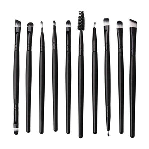 20 brochas de maquillaje