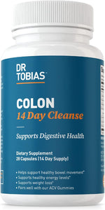 Dr. Tobias Colon 14 Day Cleanse, apoya movimientos intestinales saludables a24