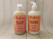Cargar imagen en el visor de la galería, Set Shea Moisture de coco e hibisco, Champú  Acondicionador  y Crema realzadora de rizos NDP-33
