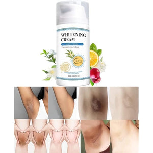Crema blanqueadora de piel para el cuerpo y area íntima