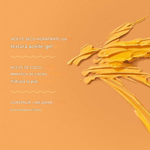 Protector solar, aceite Seco de bronceado Amplio SPF 15, 8 Onzas