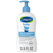 Cargar imagen en el visor de la galería, Cetaphil Jabón y champú para bebés con caléndula orgánica, a24
