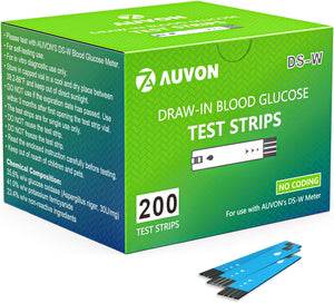 AUVON Tiras reactivas de glucosa en sangre