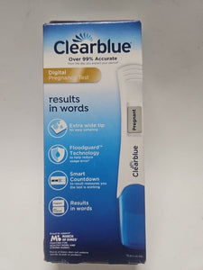 Pruebas de embarazo digitales Clearblue