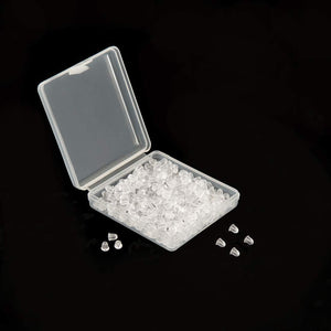 Bayam Parte trasera de silicona para aretes, 1200 piezas, almohadillas suaves a24
