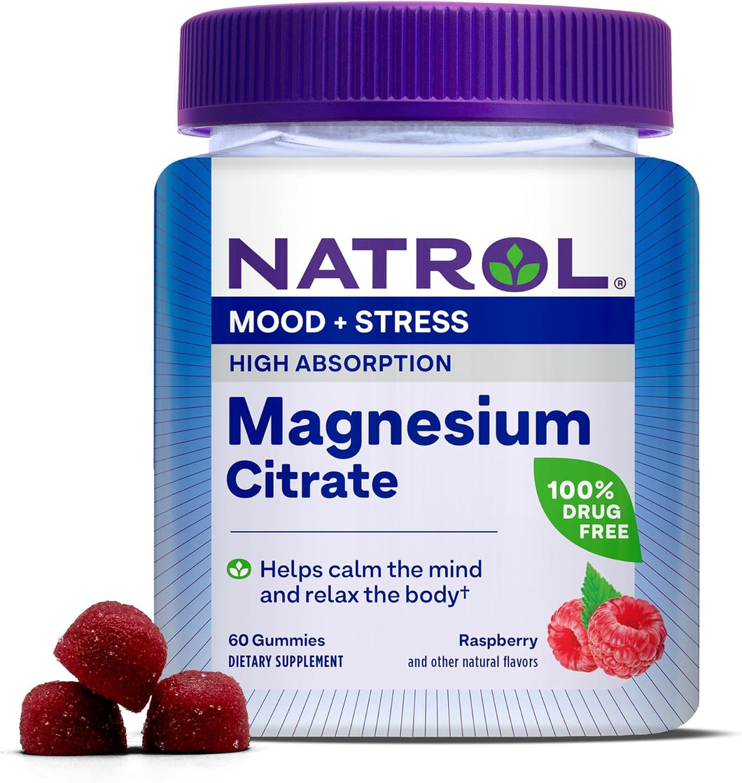 Natrol Citrato de magnesio  a24