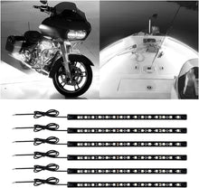 Cargar imagen en el visor de la galería, HZEL Tira de luces LED para carrito de golf, 6 piezas de CC 12 V IP67
