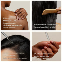 Cargar imagen en el visor de la galería, Aceite de escualano puro Cliganic para piel y cabello, 1 oz
