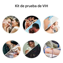 Cargar imagen en el visor de la galería, Kit de prueba de VIH para el hogar: análisis de sangre, fácil, preciso, instantáneo y rápido.
