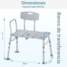 Cargar imagen en el visor de la galería, Banco de transferencia para bañera
