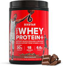 Cargar imagen en el visor de la galería, Six Star Whey Protein Powder Plus - Fórmula de construcción muscular

