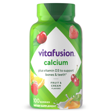 Cargar imagen en el visor de la galería, Calcio 500 mg con D3- gomosas para adultos, 100 unidades
