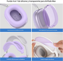 Cargar imagen en el visor de la galería, Funda de silicona para AirPods Max
