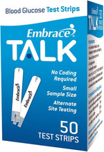 Cargar imagen en el visor de la galería, Embrace Tira de prueba de glucosa en sangre 50ct
