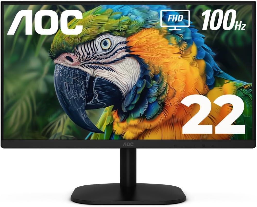 AOC 22B2HM2 - Monitor LED Full HD de 22 pulgadas (1920 x 1080) 100 Hz,  a24
