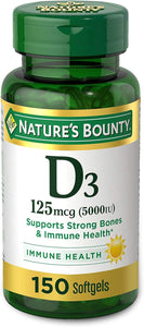 Vitamina D3 para ayudar al sistema inmunológico 150  tabletas