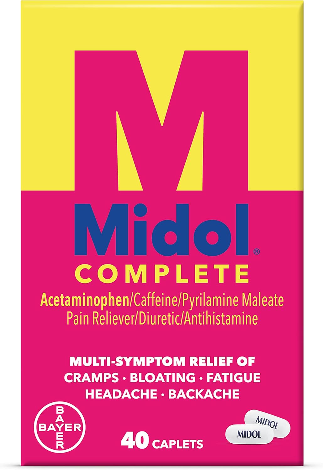 Midol Complete, cápsulas,  a24