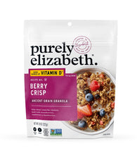 Cargar imagen en el visor de la galería, Purely Elizabeth, Berry Crisp, granola de grano antiguo con vitamina D
