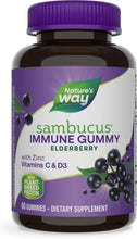 Cargar imagen en el visor de la galería, Sambucus Elderberry Gummies Suplementos Herbales, a24
