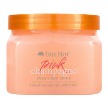 Cargar imagen en el visor de la galería, Tree Hut - Exfoliante de azúcar y karité, Pink Champagne, 18 onzas, exfoliante ultrahidratante para un cuidado corporal nutritivo y esencial A19
