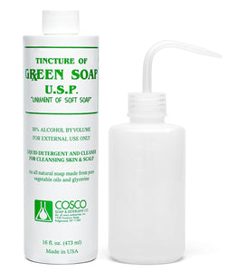 Cosco Jabón verde, 1 pinta y una botella comprimible, 8 onzas Q1