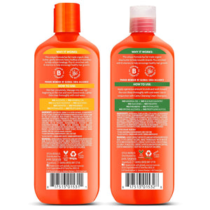 Cantu Paquete de champú y acondicionador en crema sin sulfato, 13.5 onzas líquidas (paquete de 2) A19