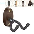 Cargar imagen en el visor de la galería, New Bee Soporte de Pared para Guitarra Base de Madera Resistente y Gancho de Metal,

