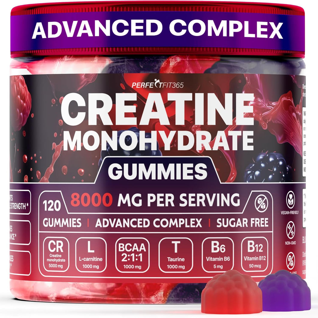 Gomitas - Potencia tus entrenamientos - Potenciador de energía y fuerza (120 piezas) a24