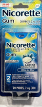 Cargar imagen en el visor de la galería, Nicorette goma de mascar para dejar de fumar, 2mg- Exp. 07/27
