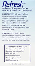 Cargar imagen en el visor de la galería, Refresh Plus - Gotas lubricantes para los ojos, sin conservantes Q1
