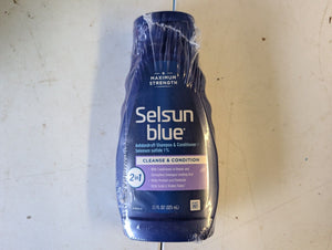 Selsun Blue medicado Caspa Champú / Acondicionador 2 en 1 Tratamiento, 11 onzas