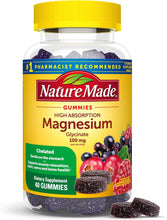 Cargar imagen en el visor de la galería, Gomitas de magnesio 100 mg, 40 gomitas
