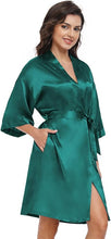 Cargar imagen en el visor de la galería, Bata de baño corta y ligera para mujer

