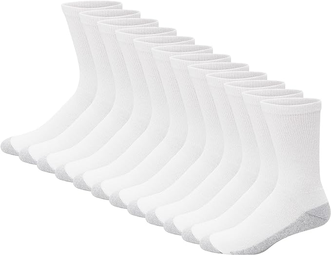 12 pares de medias- algodón