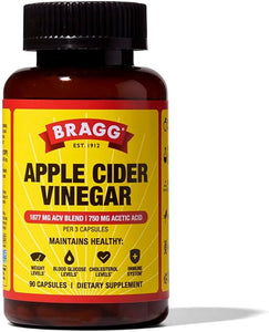 Bragg - Cápsulas de vinagre de sidra – Vitamina D3 y zinc a24