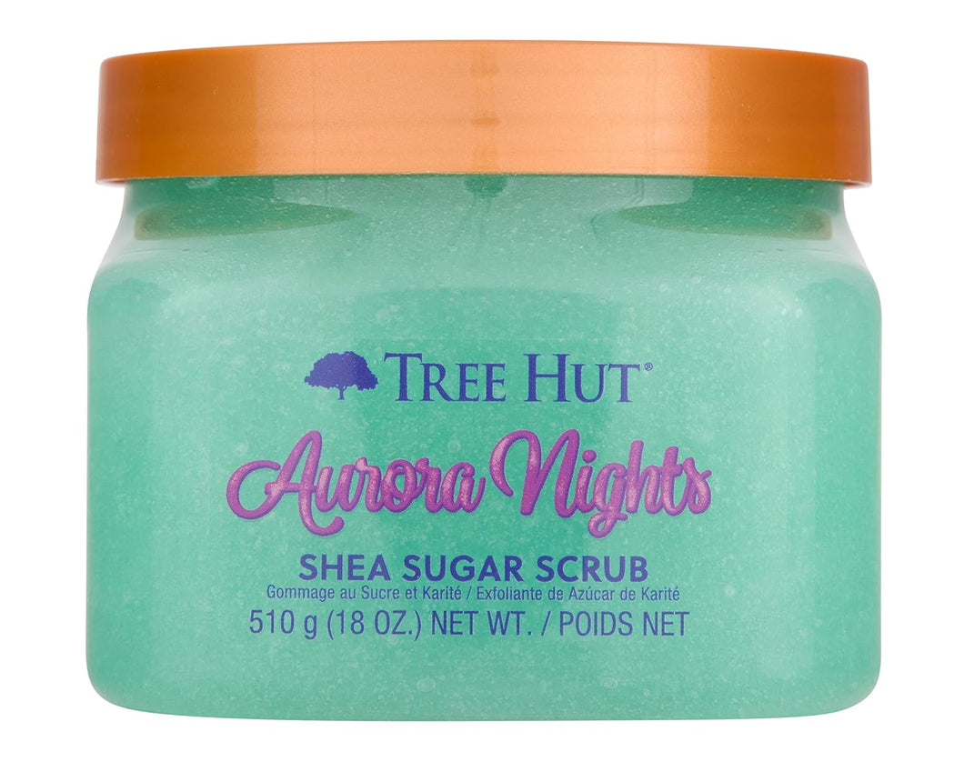 Tree Hut Aurora Nights - Exfoliante de azúcar de karité A19