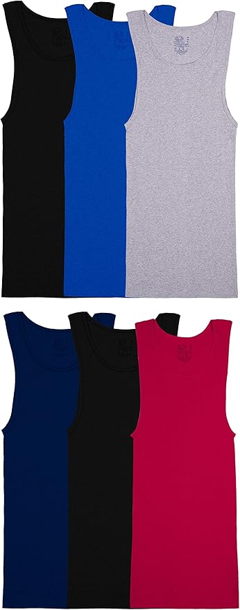 6 Camisetas surtidas de hombre