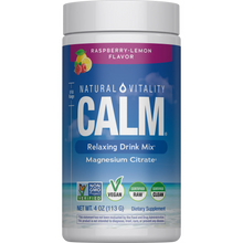 Cargar imagen en el visor de la galería, Bebida en polvo de magnesio Natural Vitality CALM para mejorar el estado de ánimo
