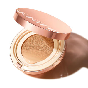 Base de cojín | Funda para cojín de aire perfecto | SPF 35 PA++++ | Control de aceite impermeable Fondation resistente al sudor acabado mate sin poros Base impecable BB Cream CC Cushion A19