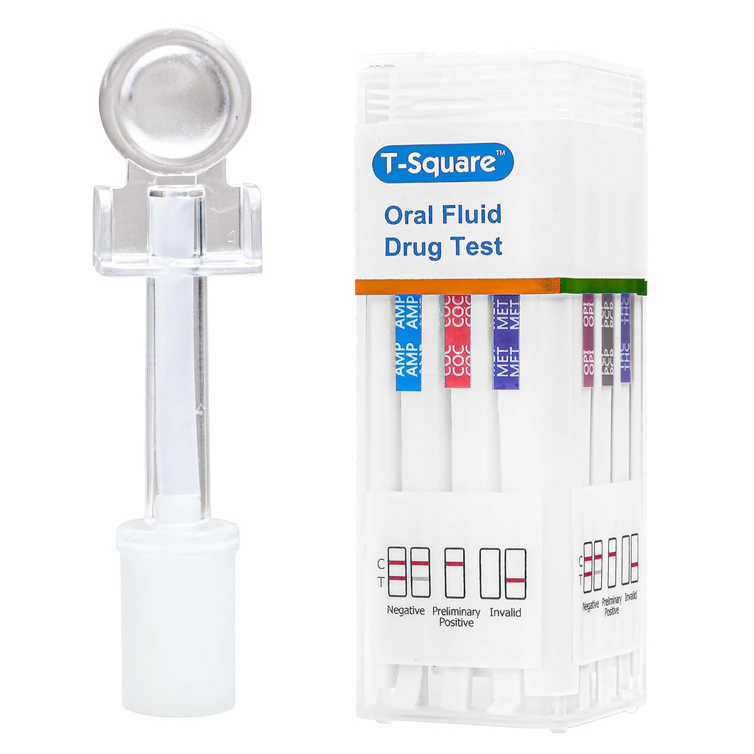 Kit de prueba de drogas de saliva oral de 6 paneles